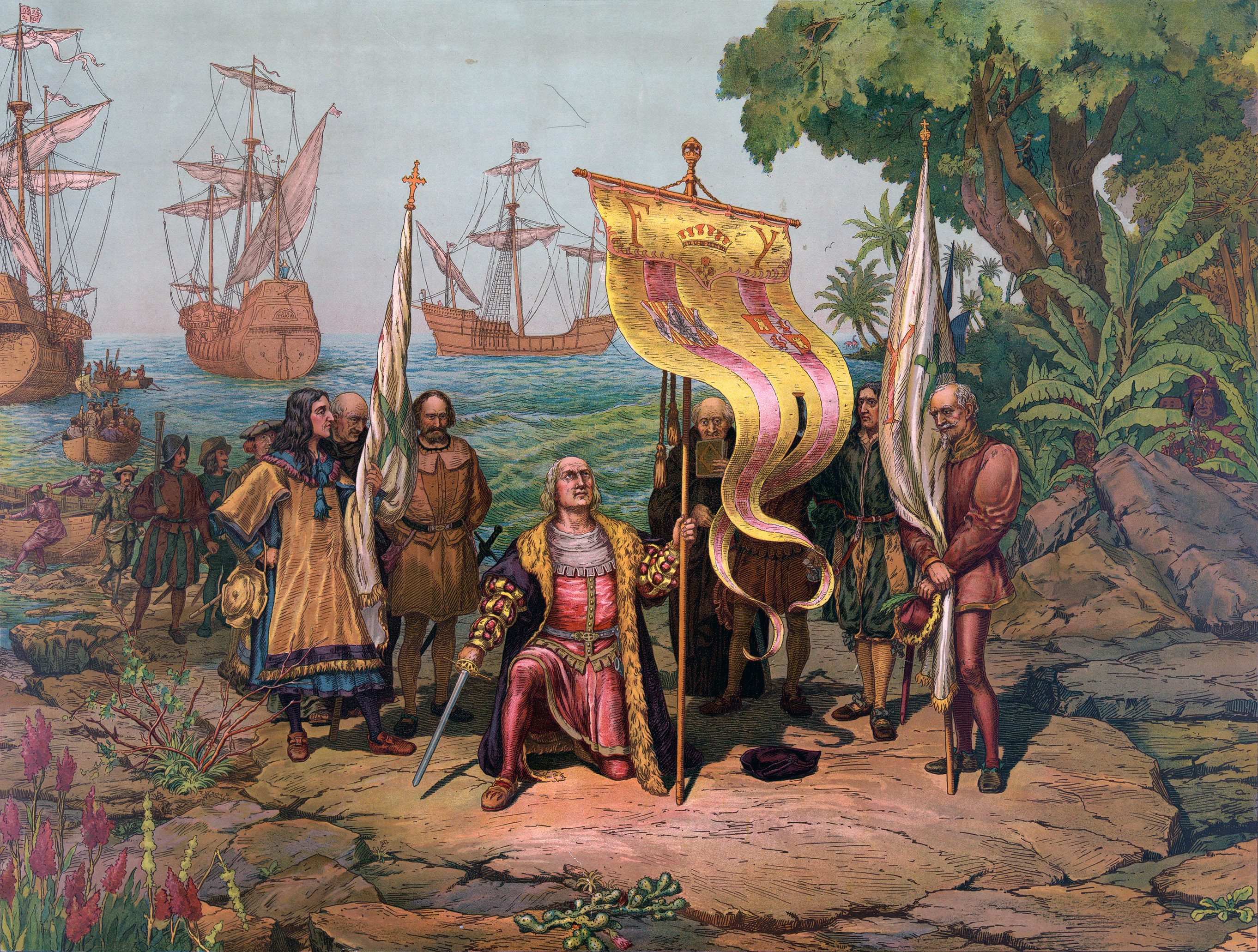 La scoperta dell’America e l’arrivo dei conquistadores nel Nuovo mondo