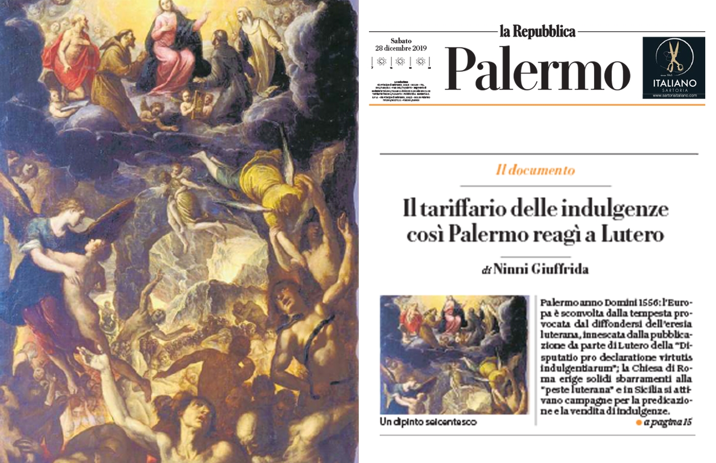 Palermo, anno Domini 1556