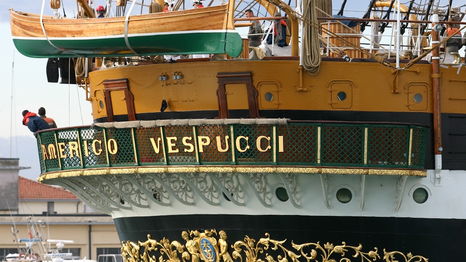 L’Amerigo Vespucci: la nave scuola della Marina militare italiana