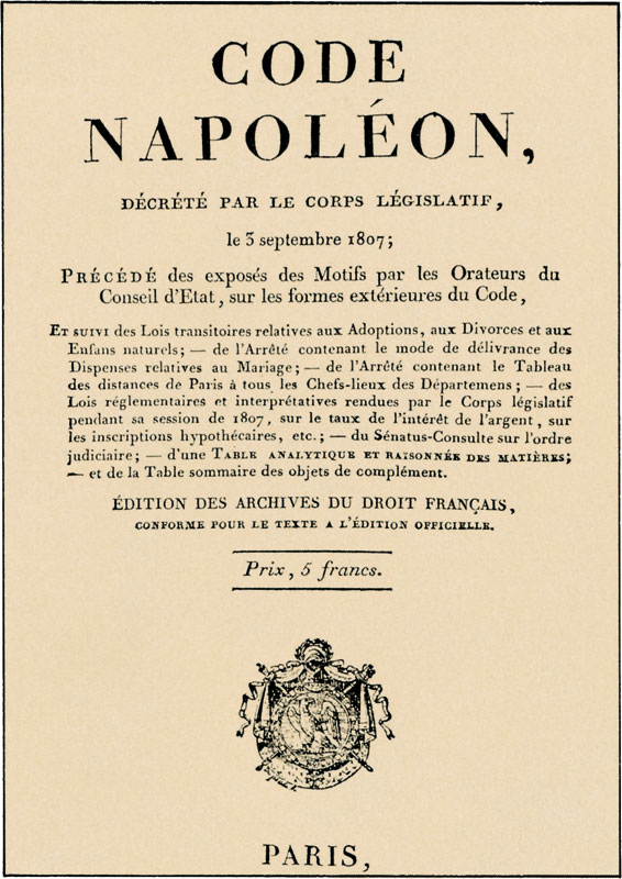 codice napoleonico